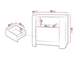 Bedside table 649633