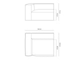 Modular seating unit 648434