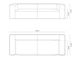 Modular sofa 646713