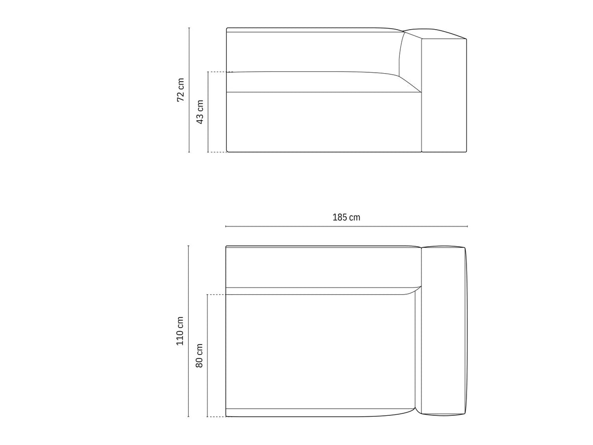 Modular seating unit 648597
