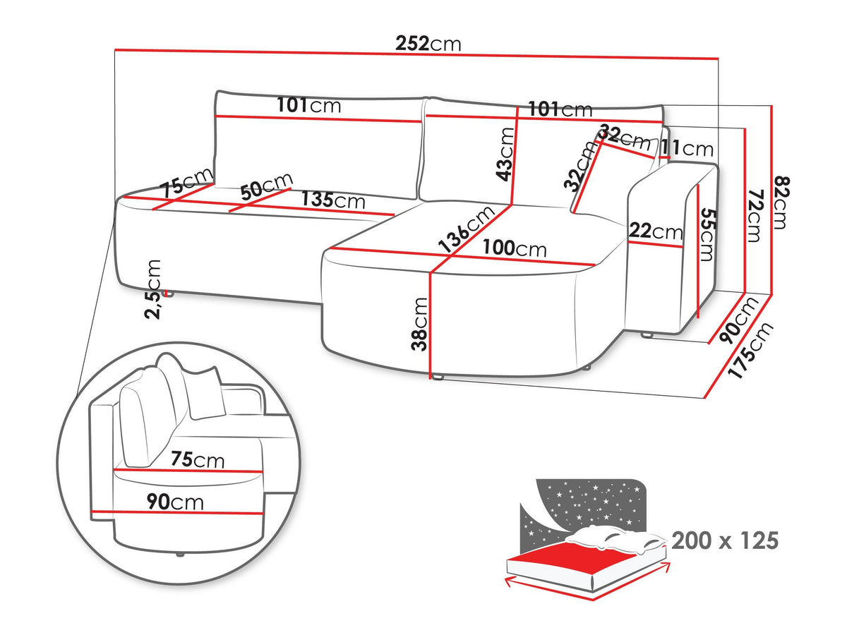 Corner sofa 650033