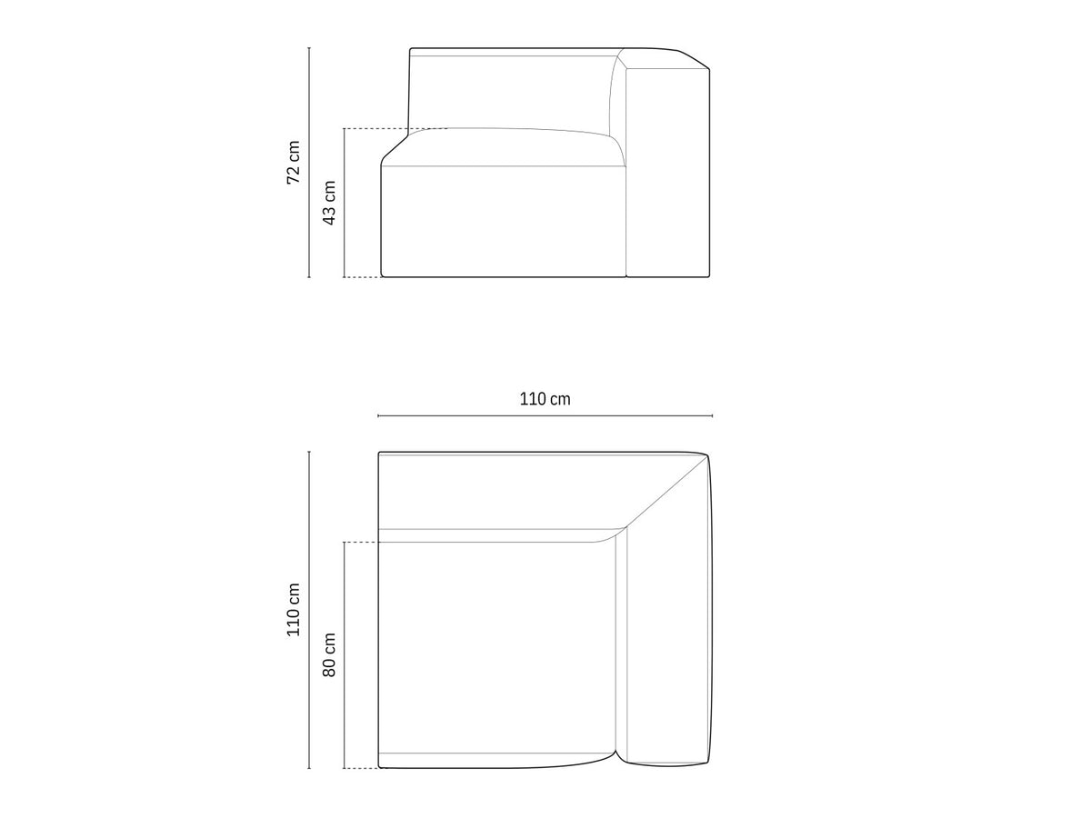 Modular seating unit 649447