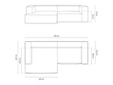 Modular corner sofa 650474