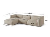 Modular corner sofa 651366