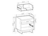 Bedside table 651661