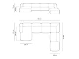 Modular corner sofa 651797