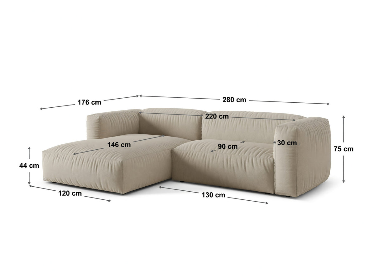 Modular corner sofa 651668