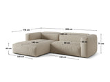 Modular corner sofa 651668