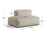 Modular seating unit 652122