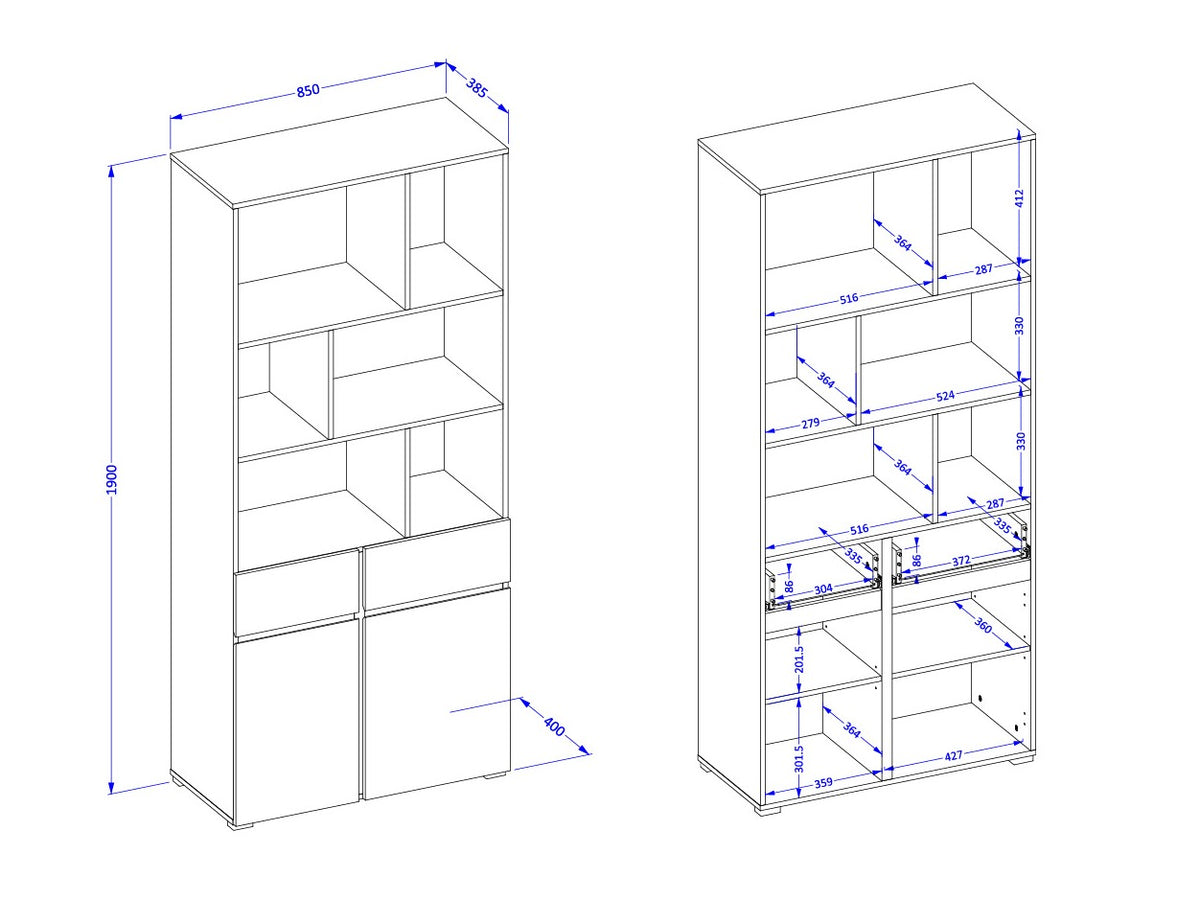 Bookcase 652233