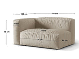 Modular seating unit 652443
