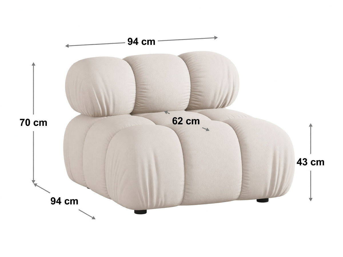 Modular armchair 539722