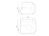 Modular seating unit 653913