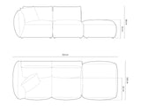Modular sofa 654064