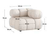 Modular seating unit 638505