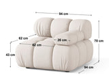 Modular seating unit 540154