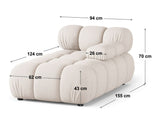 Modular seating unit 540068