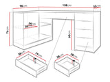 Corner desk 649634