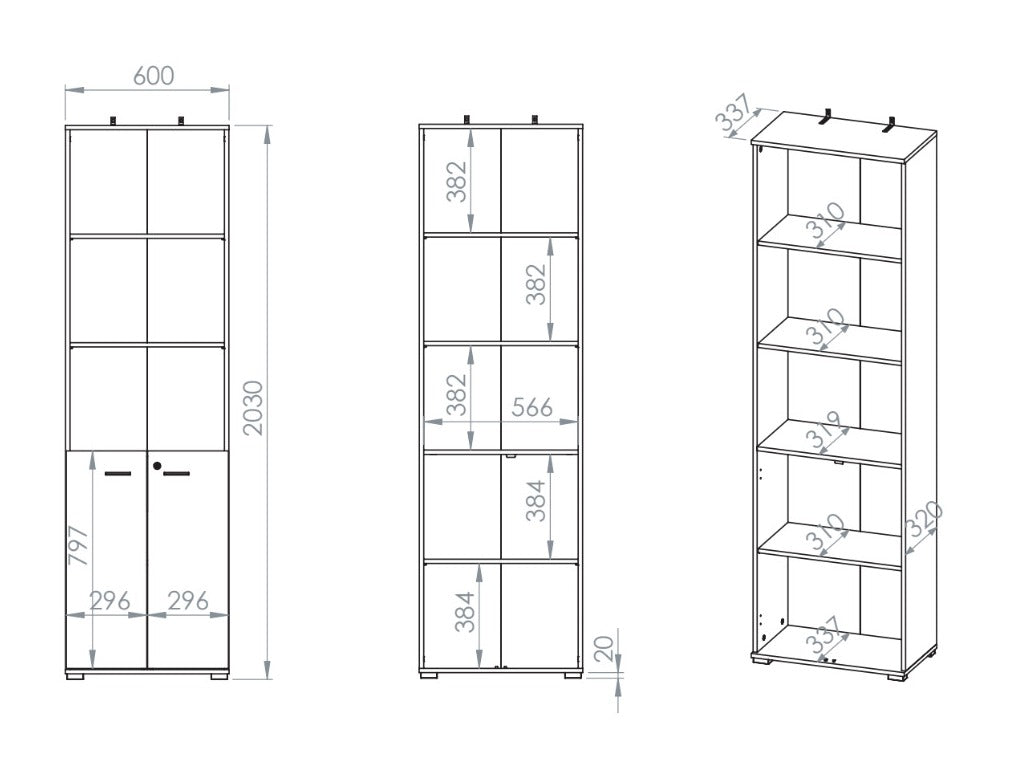 Bookcase 655949