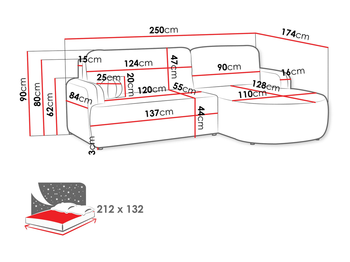 Corner sofa 641080