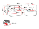 Corner sofa 641080