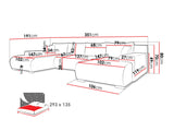 Corner sofa 616795