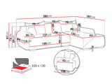 Corner sofa 661384