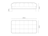 Upholstered bench 662304