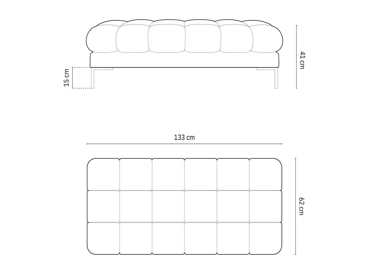 Upholstered bench 662304