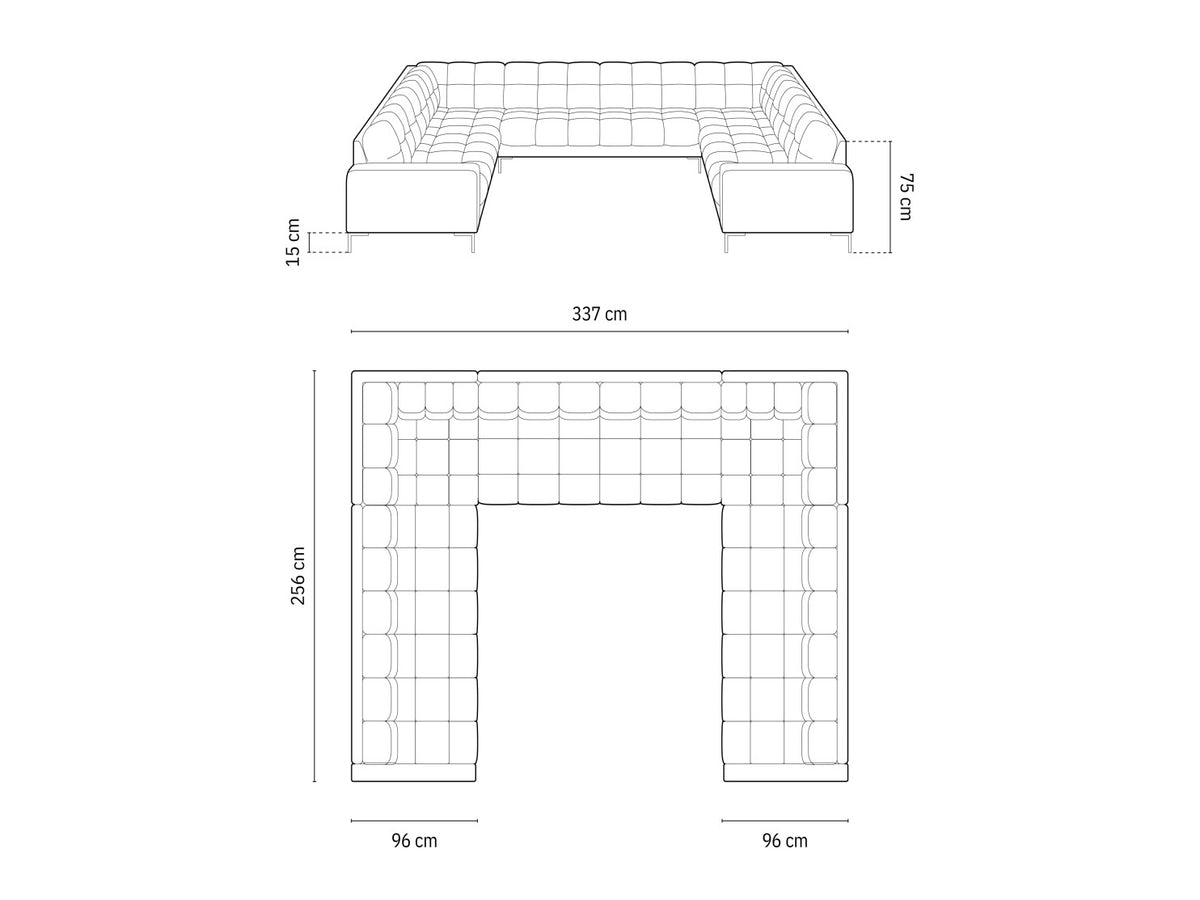 Corner sofa 663307