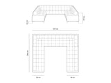 Corner sofa 663307