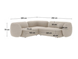 Corner sofa 603284