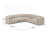 Modular corner sofa 665244