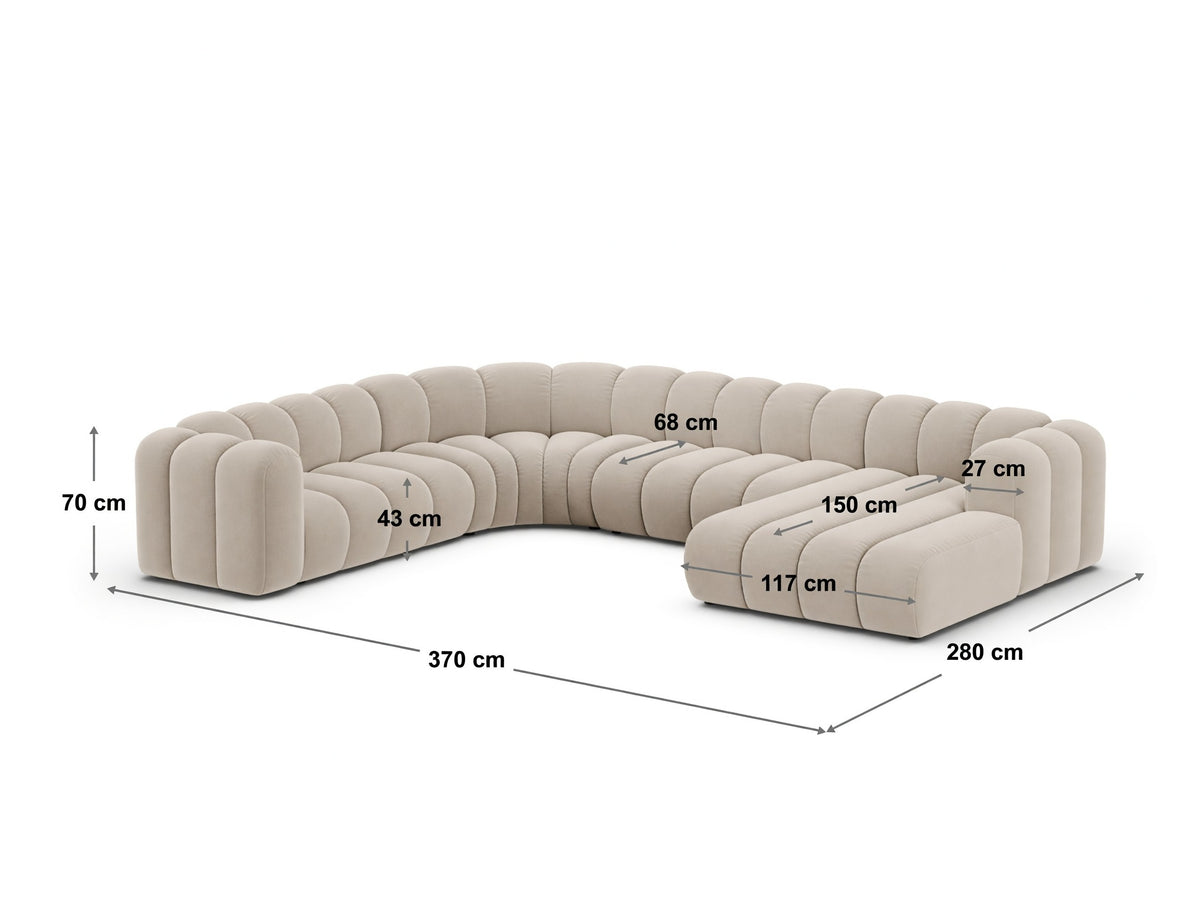 Modular corner sofa 665345
