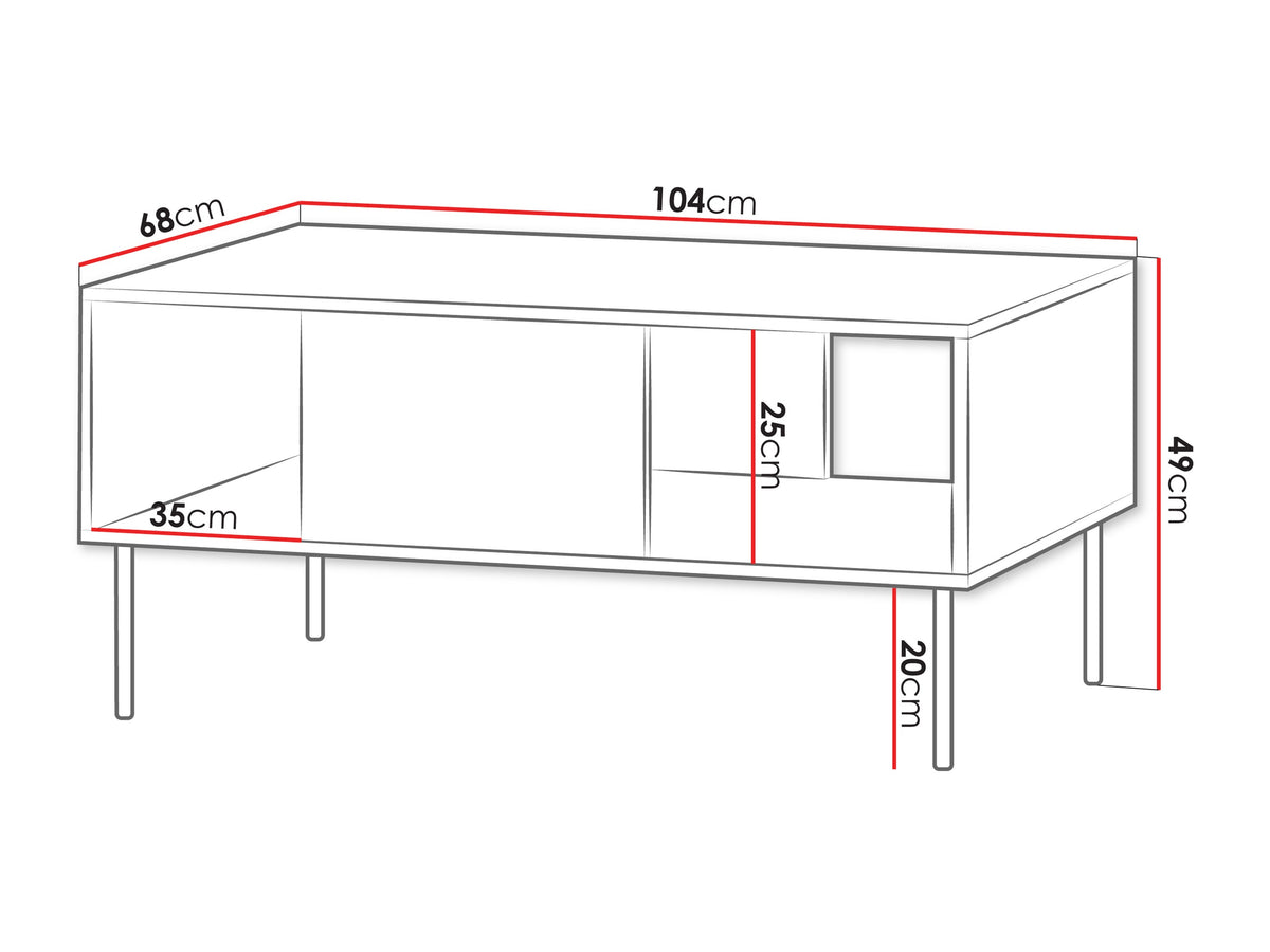 Coffee table 665509