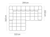 Corner sofa 665526