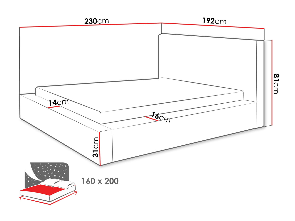 Bed 665798