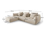 Modular corner sofa 587277