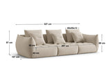 Modular sofa 587105