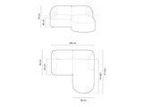 Corner sofa 666093