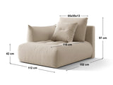 Modular seating unit 666338