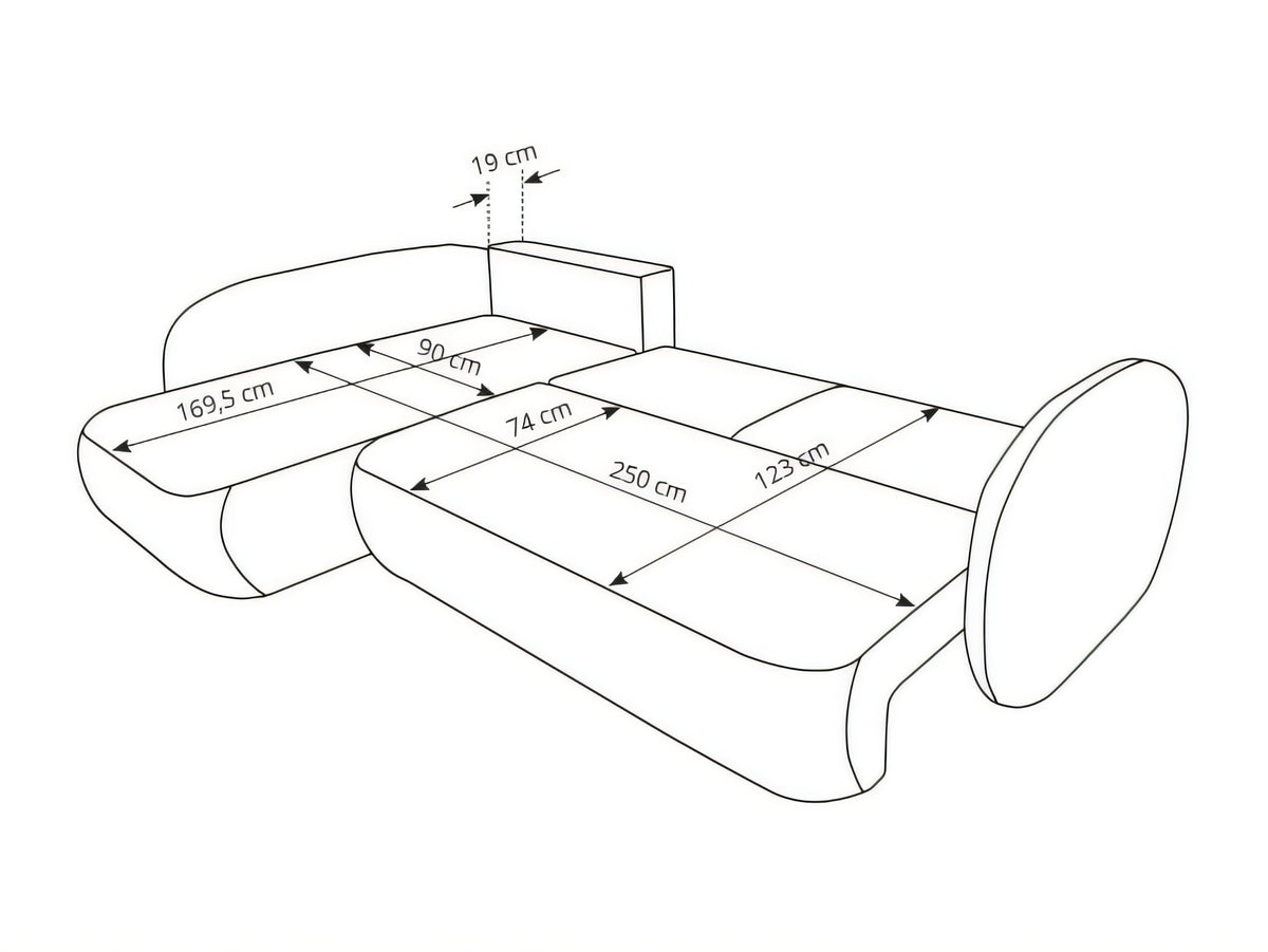 Corner sofa 666408