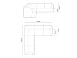 Corner sofa 666525