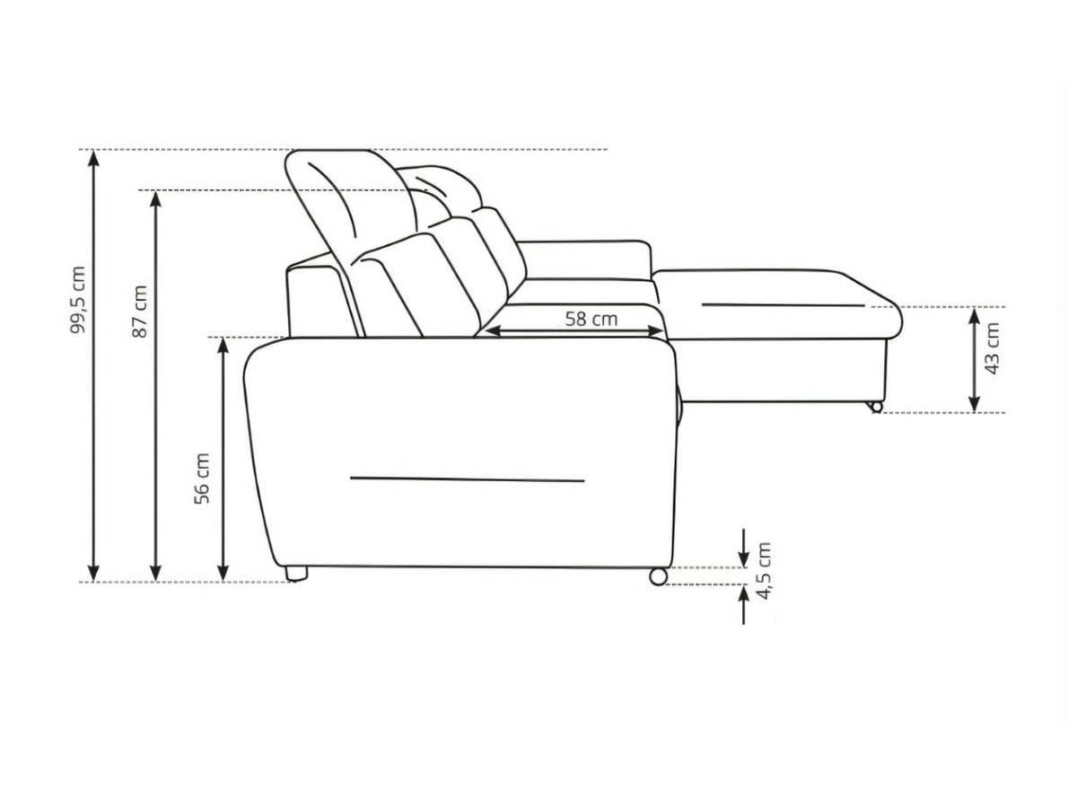 Corner sofa 666226