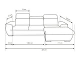 Corner sofa 666226