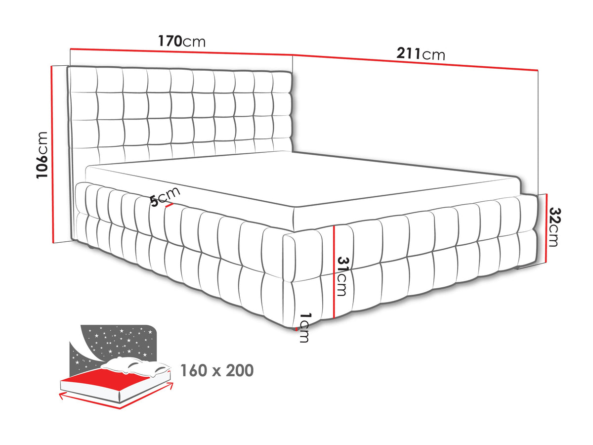 Bed 666848