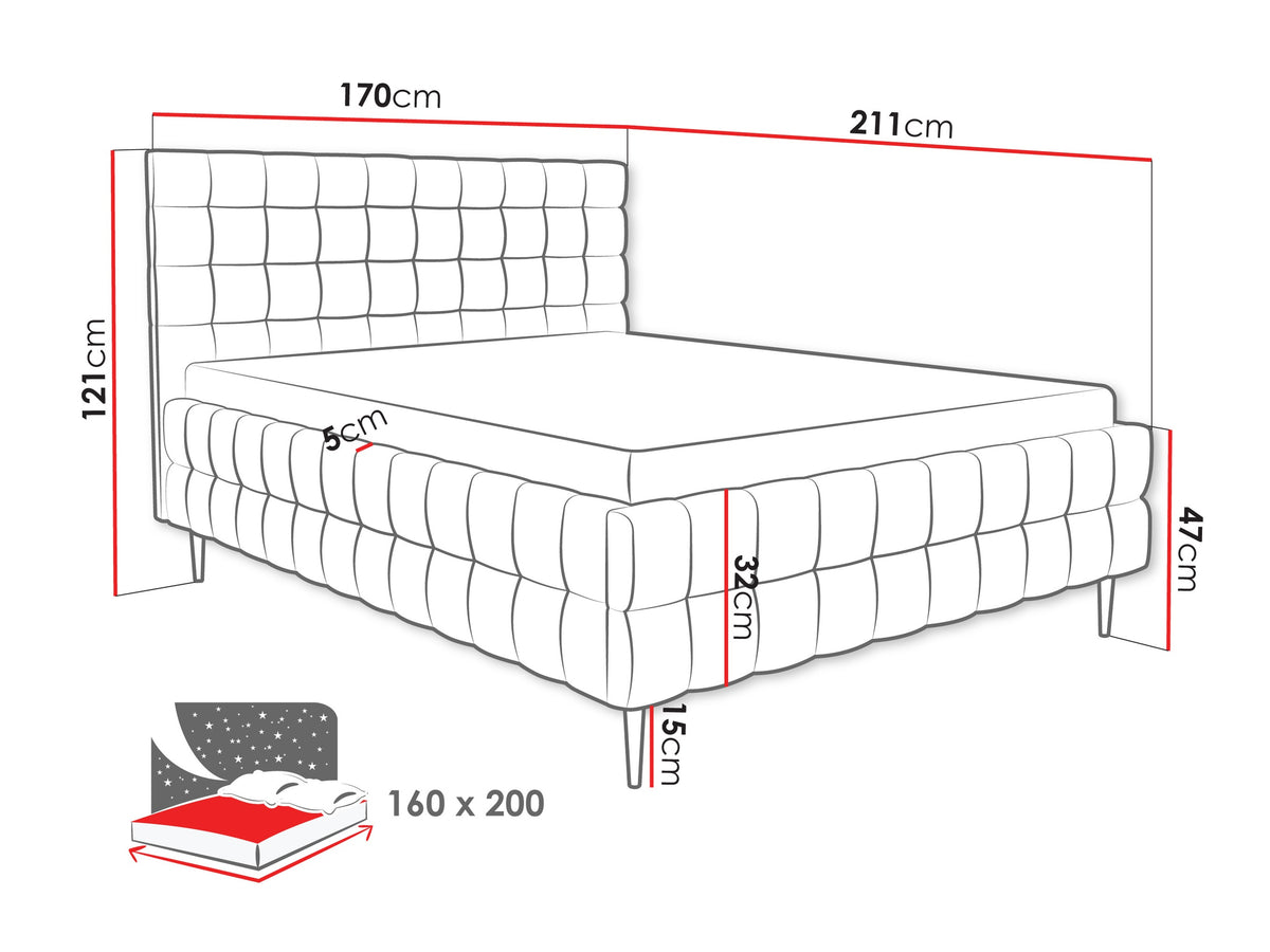 Bed 667090