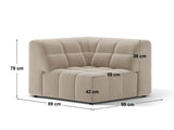 Modular seating unit 667992