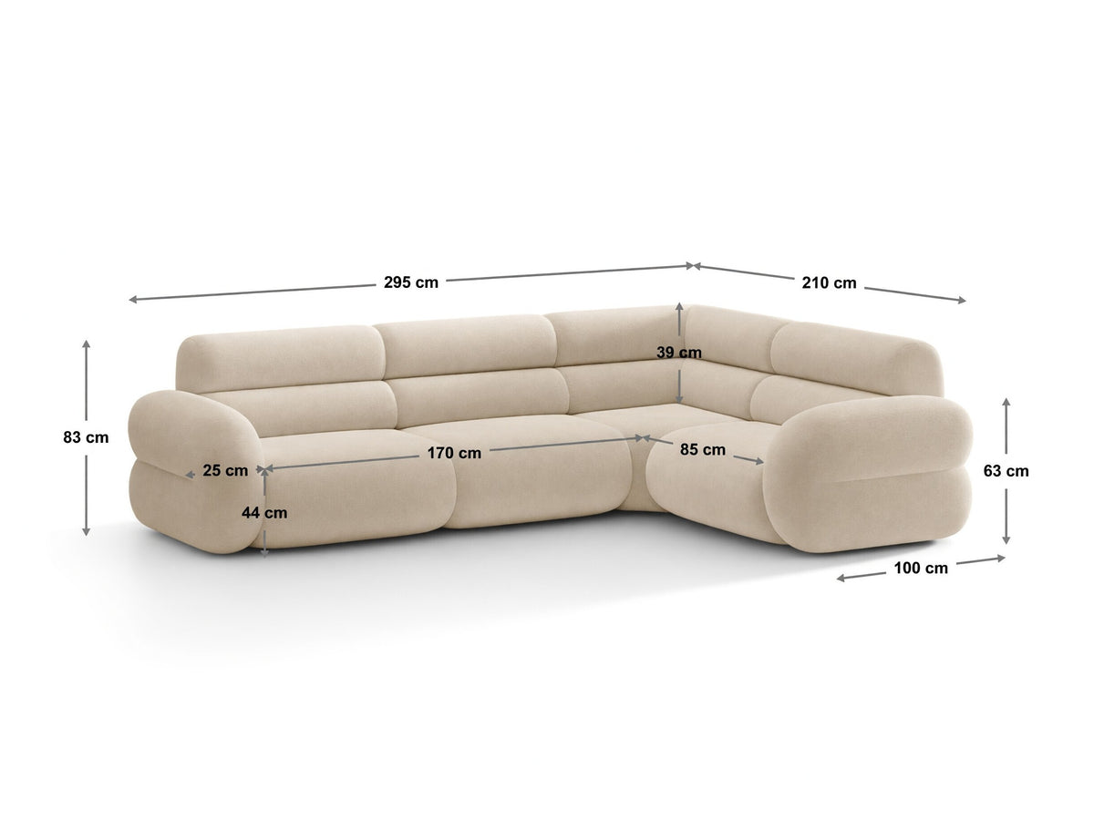 Modular corner sofa 670119