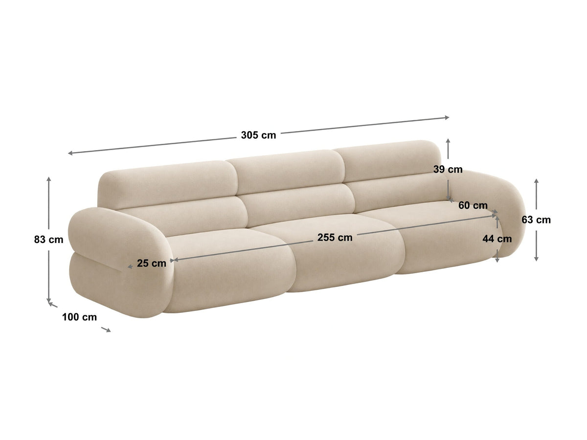 Modular sofa 670423